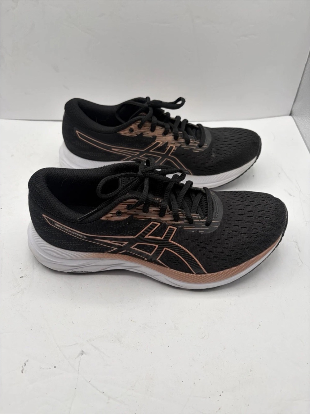 ASICS Gel-Excite 7 Womens Running Shoes Black Rose Gold 1012A562 Size 7.5 - Picture 7 of 16